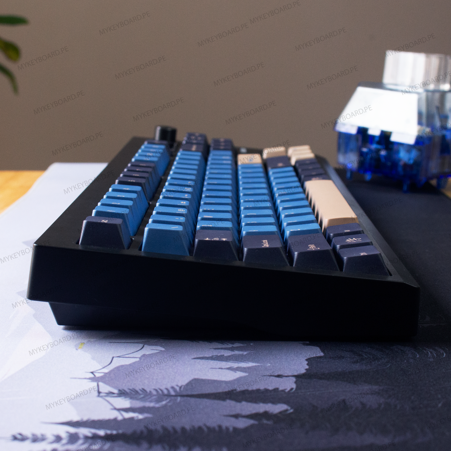 ZUOYA GMK87 Custom Blue Samurai