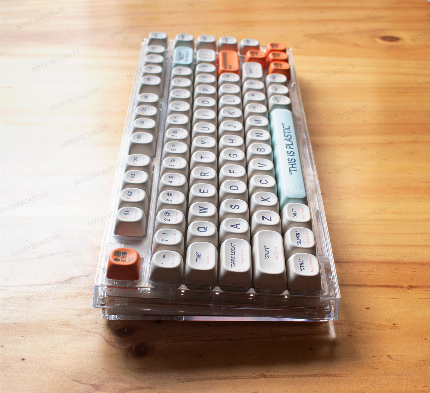 YUNZII X75 Pro Custom This Is Plastic