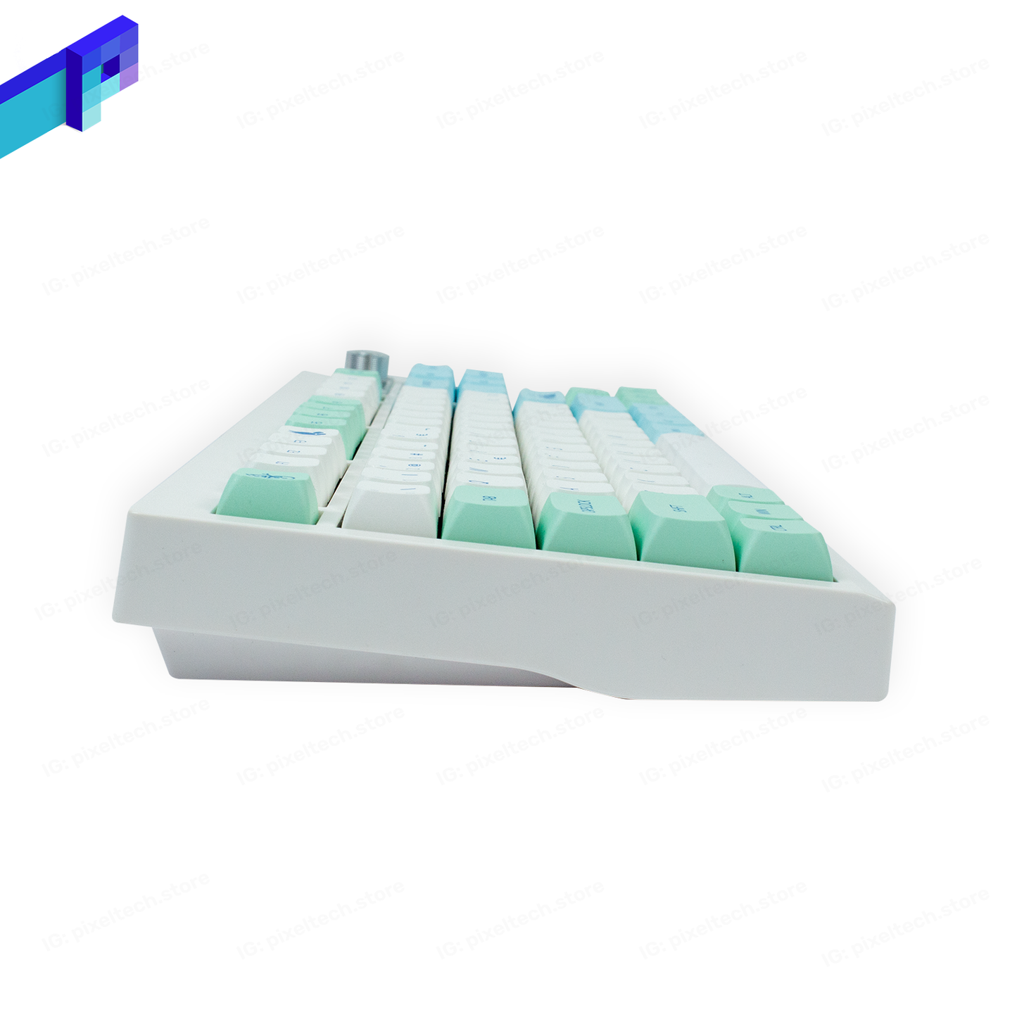 ZUOYA GMK87 Custom Snow Mountain