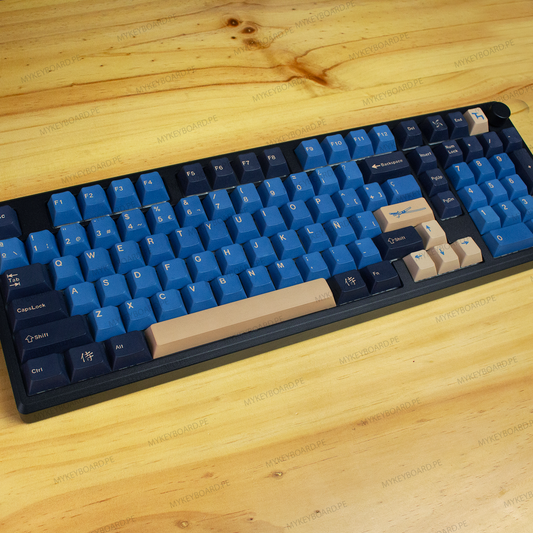 EPOMAKER Galaxy100 Custom Blue Samurai