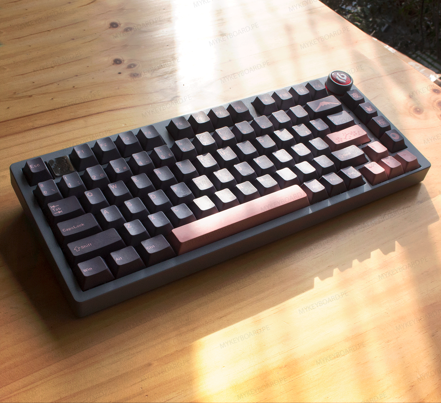 Leobog Hi75 Custom Sakura Night Español