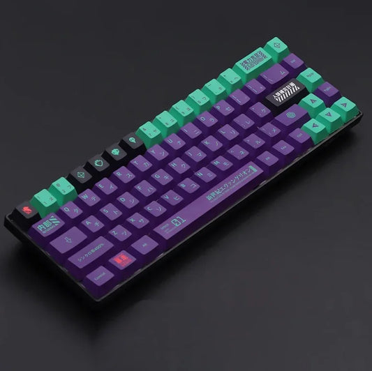 Keycaps EVA-01 Español