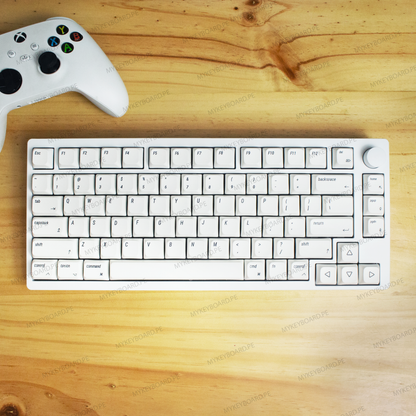 EPOMAKER P75 Custom Mac White