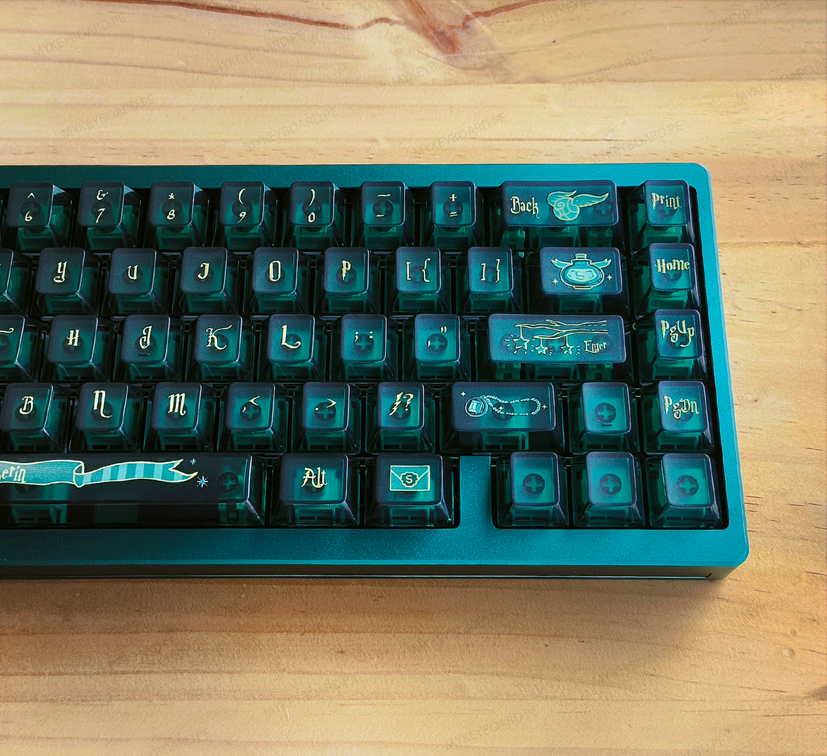 Weikav NUT65 Custom Slytherin | Harry Potter