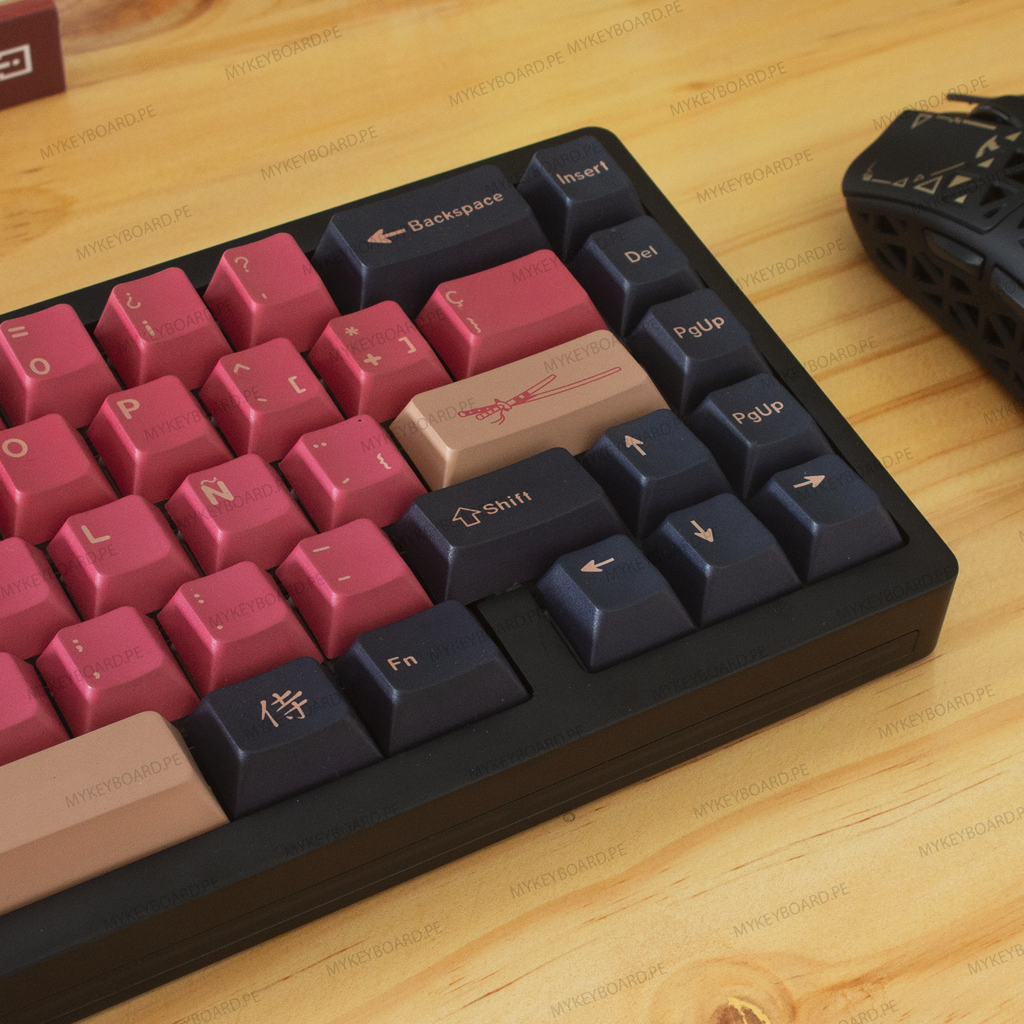 Weikav NUT65 Custom Red Samurai