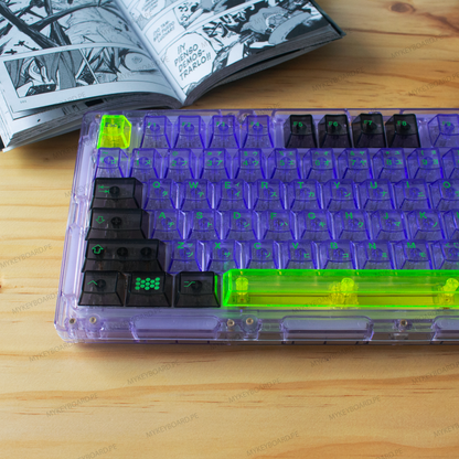 AKKO Monsgeek ICE75 Custom Evangelion EVA01