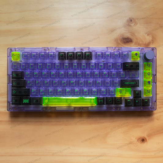 AKKO Monsgeek ICE75 Custom Evangelion EVA01