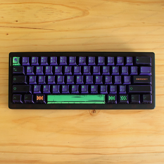 CIDOO QK61 V2 Custom EVA01 Manga