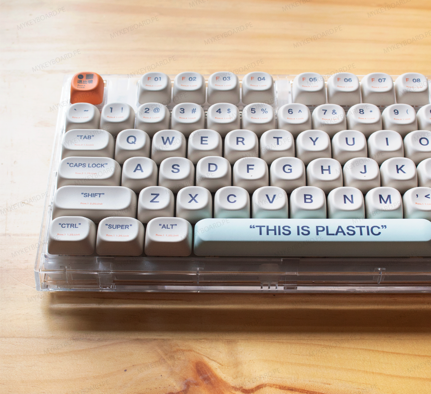 YUNZII X75 Pro Custom This Is Plastic