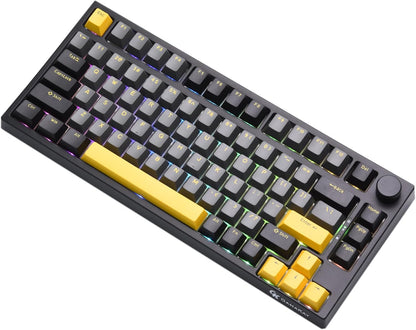 GamaKay TK75 SE Black & Yellow