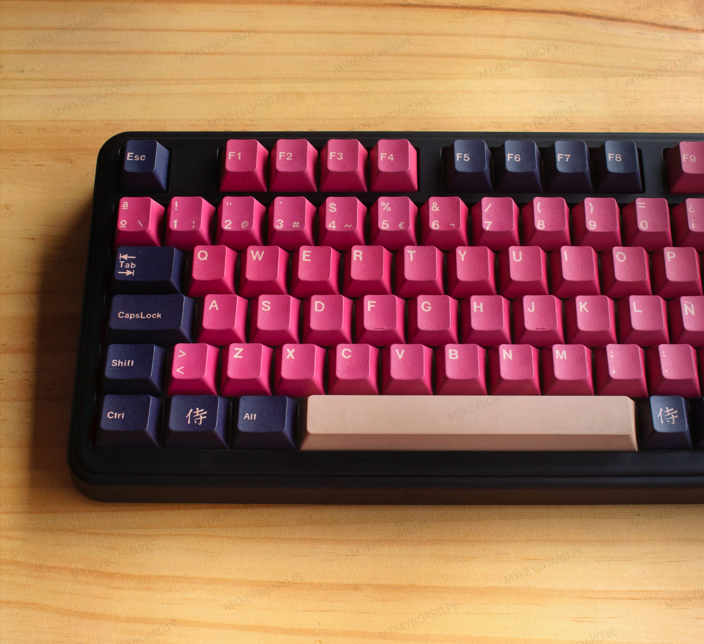 EPOMAKER TH99 Custom Red Samurai ISO Español