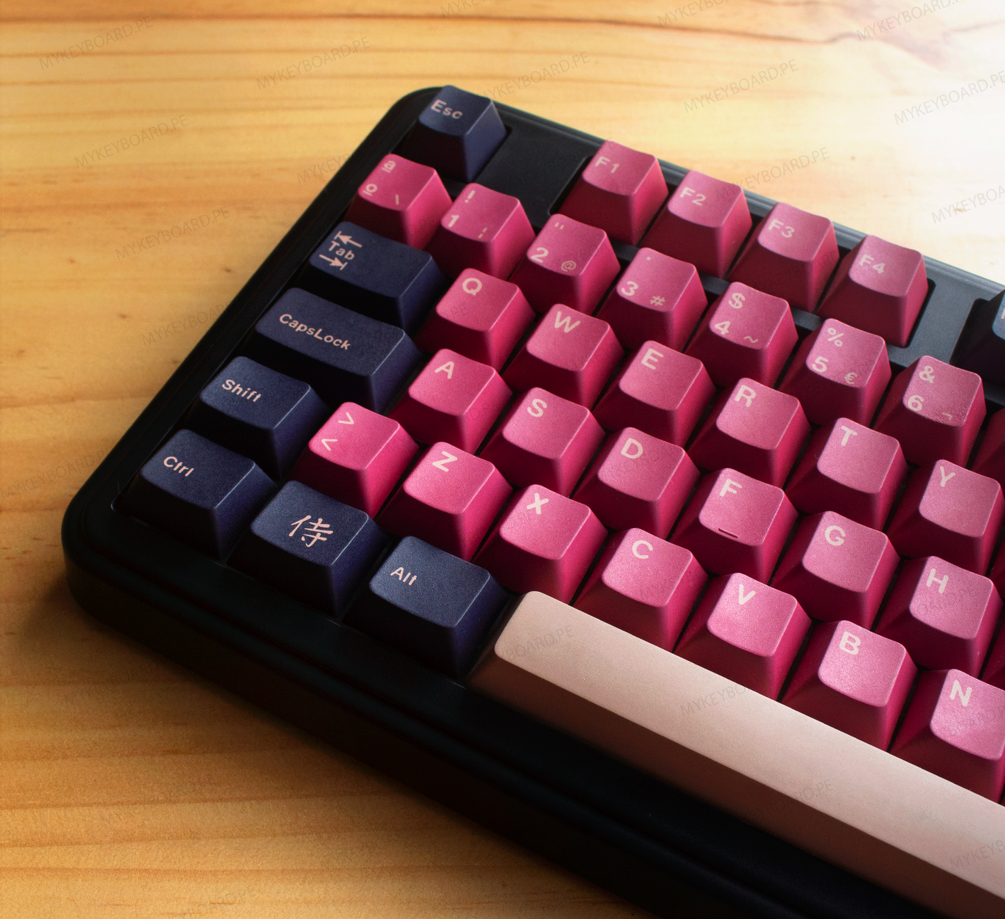 EPOMAKER TH99 Custom Red Samurai ISO Español