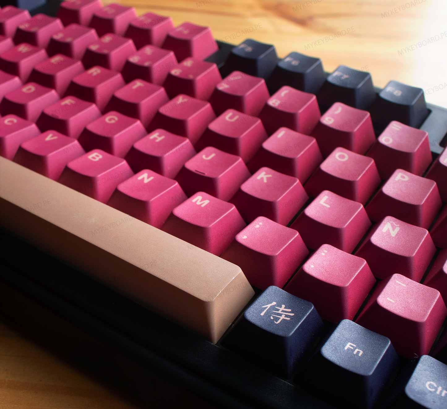 EPOMAKER TH99 Custom Red Samurai ISO Español