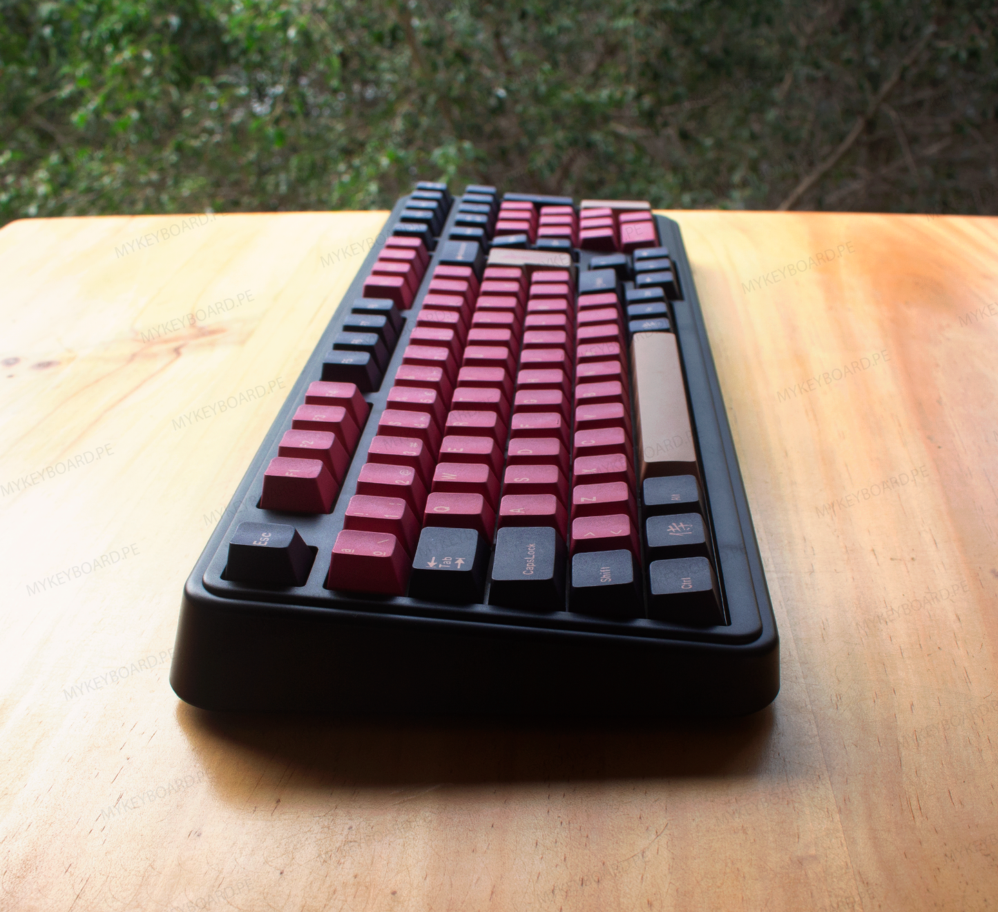 EPOMAKER TH99 Custom Red Samurai ISO Español