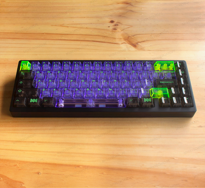 WEIKAV NUT65 Custom Evangelion EVA01 Transparente