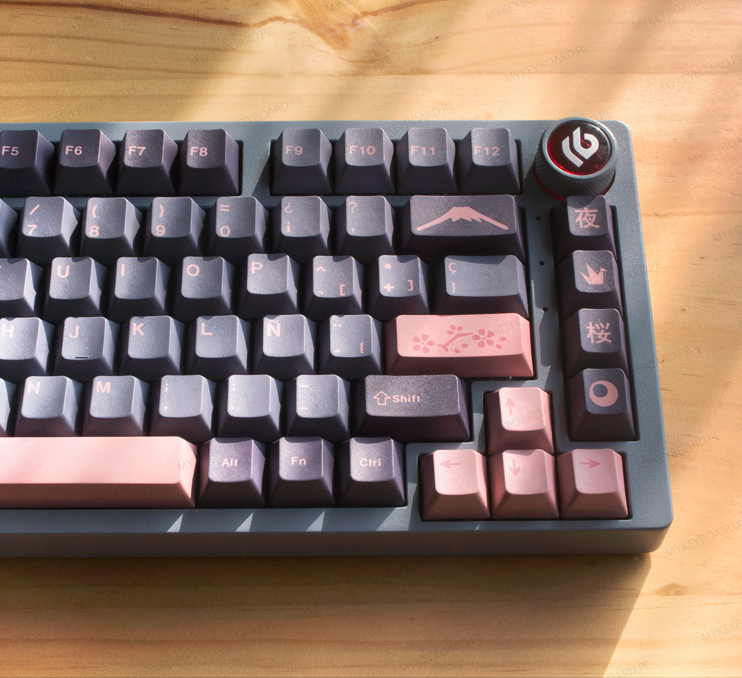 Leobog Hi75 Custom Sakura Night Español