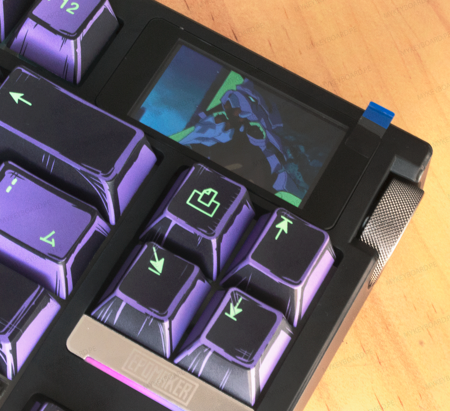 EPOMAKER G84 Pro Custom Evangelion EVA01
