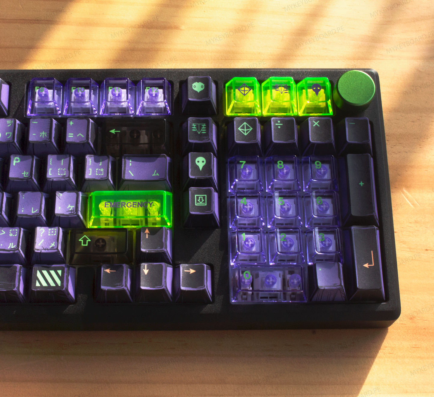 EPOMAKER Galaxy100 Custom Evangelion EVA01