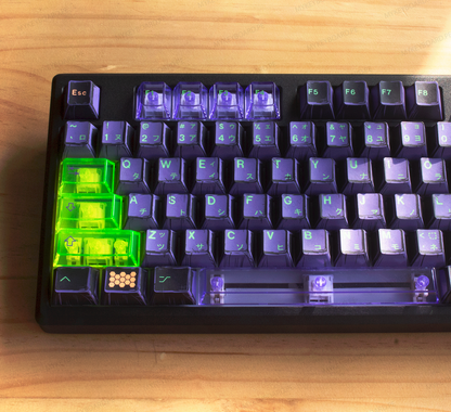 EPOMAKER Galaxy100 Custom Evangelion EVA01
