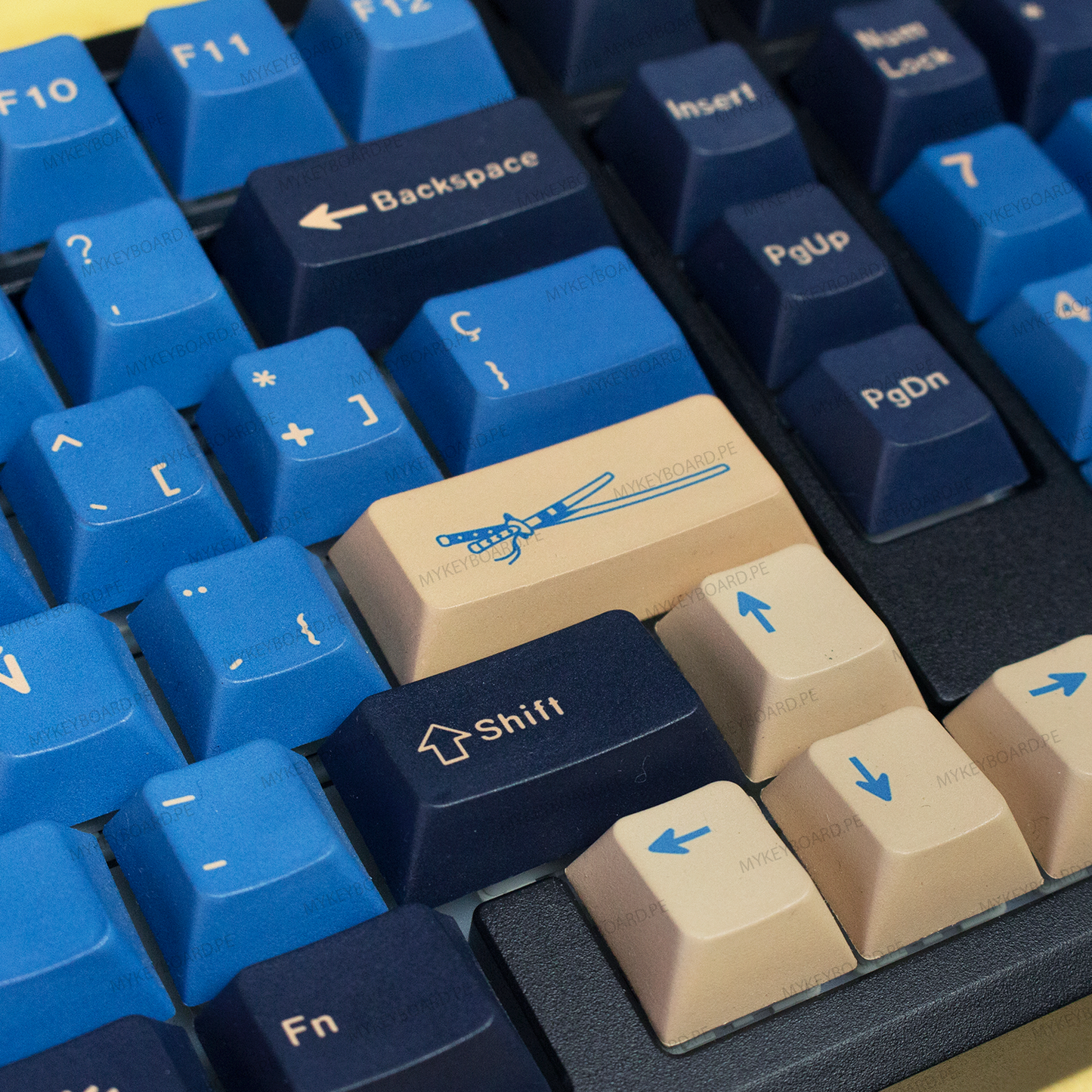 EPOMAKER Galaxy100 Custom Blue Samurai