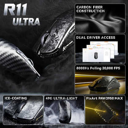 ATTACK SHARK R11 ULTRA Carbon Fiber