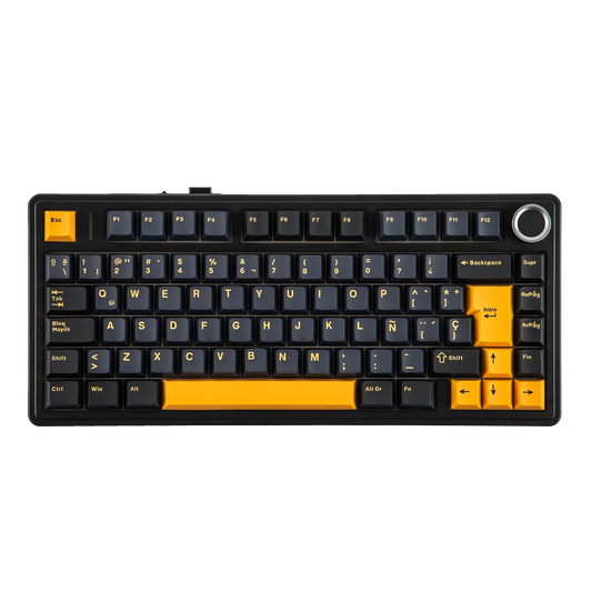 EPOMAKER X AULA F75 ISO Español color negro [Preventa hasta 15.12.25]