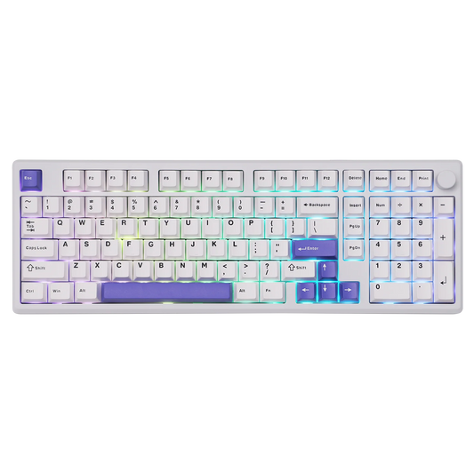 EPOMAKER Galxaxy 100 Blanco