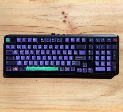 Teclado customizado Epomaker TH99 Evangelion EVA-01