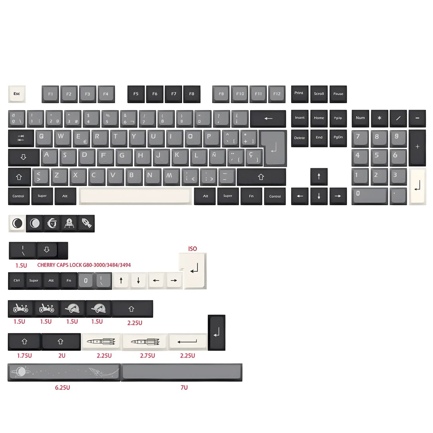 Keycaps Apolo
