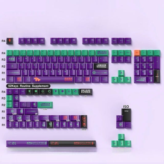 Keycaps EVA-01 Morado