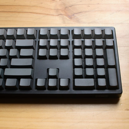 Teclado mecánico MyKeyboard EPOMAKER TH108 negro de tamaño completo con teclas PBT duraderas y diseño elegante