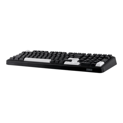 Teclado mecánico MyKeyboard Epomaker TH99 96% con teclas PBT negras y blancas, switches silenciosos y retroiluminación RGB