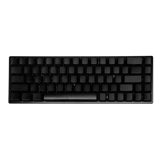 Teclado gaming MyKeyboard IROK Mars68 Pro negro de 68 teclas con interruptores magnéticos y teclas PBT translúcidas