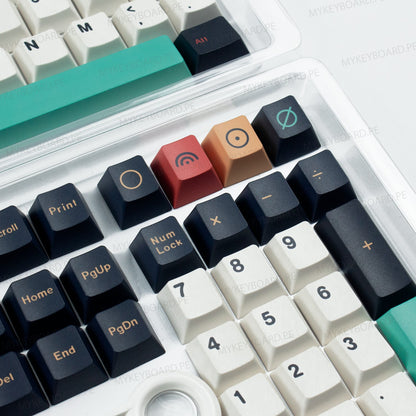 Set de teclas MyKeyboard Metropolis B con perfil Cherry, fabricadas en PBT de alta calidad con sublimación térmica.
